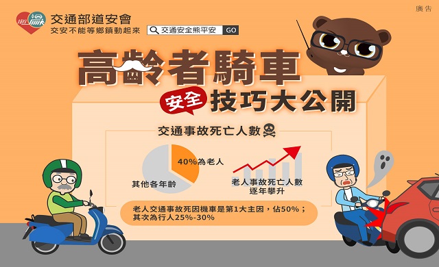 高齡者騎車安全技巧大公開
